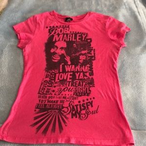 Bob Marley lyrics t-shirt